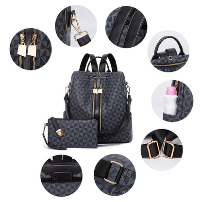 Dollcini Elegáns Női Hátizsák – Stílusos műbőr, Napi Használatra