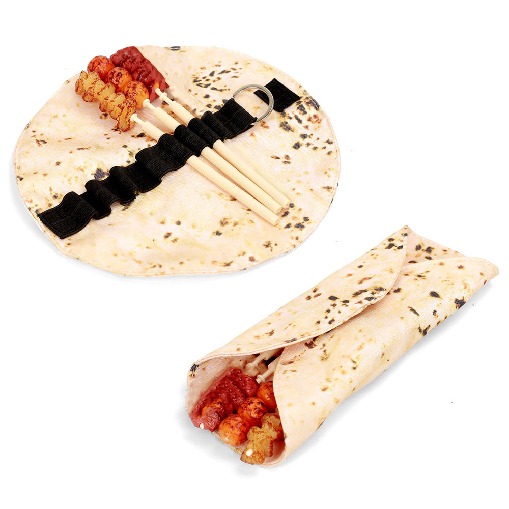 Dollcini Tortilla Tolltartó – Feltekerhető Vászon Tolltáska