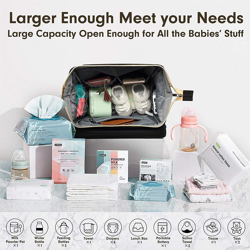 Dollcini Multifunkciós Babahátizsák – Összecsukható Babaággyal