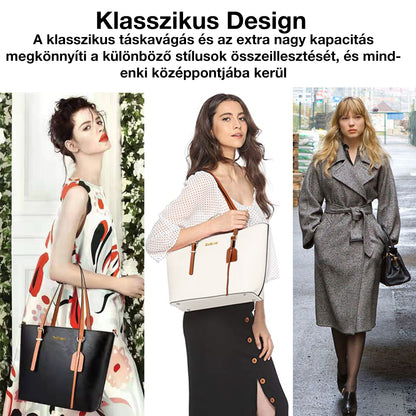 Dollcini Klasszikus Női Kézitáska – Vízálló Műbőr Válltáska