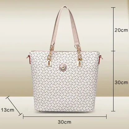 Dollcini Női Kézitáska Szett – 6 db-os Elegáns Műbőr Táska Szett